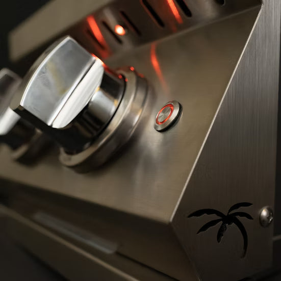 Kokomo Professional Double Side Burner with Removable Cover – Built-In, 24,000 BTU