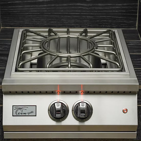 Kokomo Professional Built-in Power Burner w/ Removable Grate for Wok