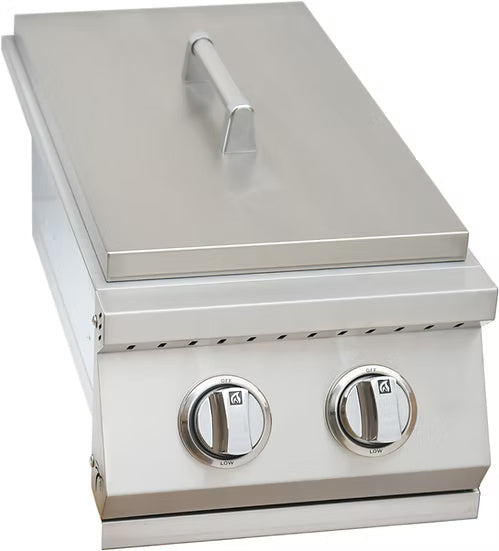 Kokomo Built-in Double Side Burner w/ Removable Cover