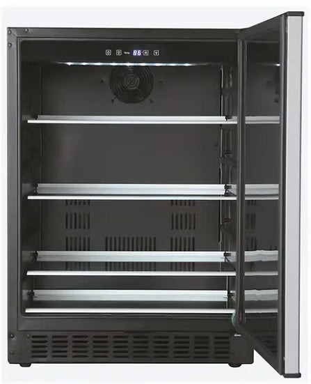 Kokomo KO-LUX-FRIDGE 24″ Outdoor Luxury Refrigerator – 5.5 cu ft, Reversible Handle