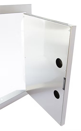 Kokomo KO-ALPDC 30.5″ Double Drawer + Door Combo – 304 SS Built-In Storage