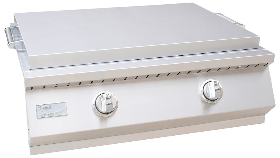 KoKoMo 30″ Teppanyaki Griddle – 36,000 BTU, 304 SS, Built-In