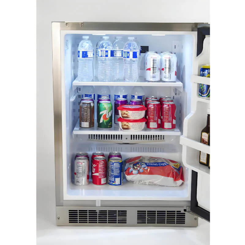 Fire Magic 3589-DL 24″ Outdoor-Rated Compact Refrigerator – 5.1 cu ft