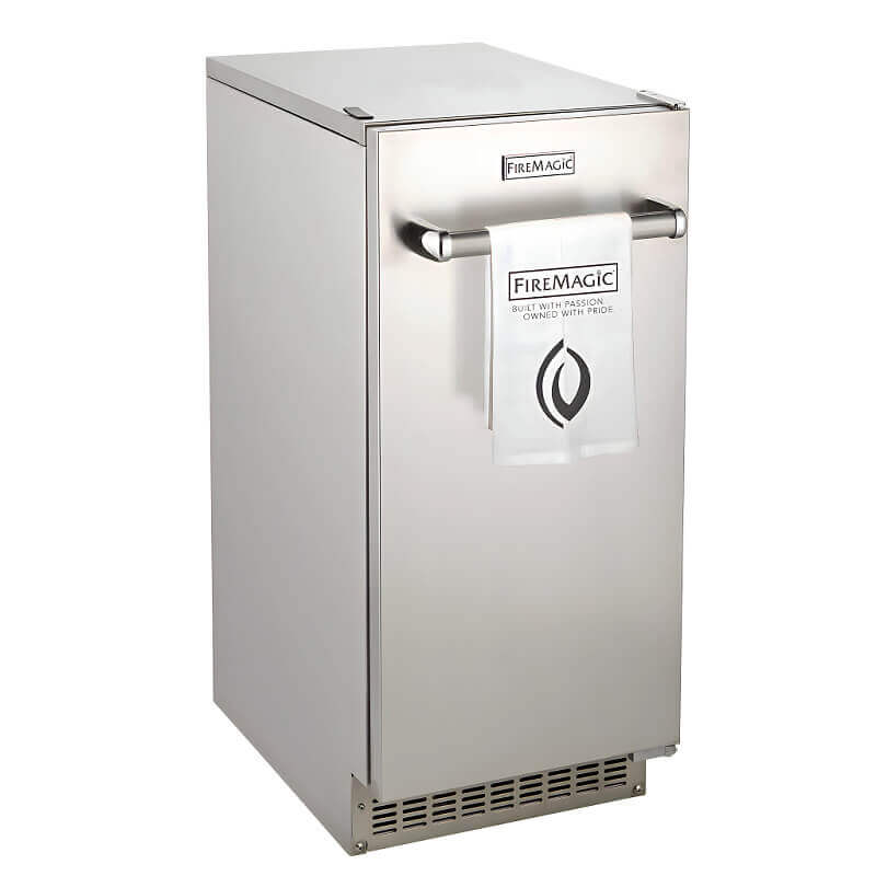 Fire Magic 5597 15″ Outdoor Ice Maker – 63 lb Day Production, UL Listed