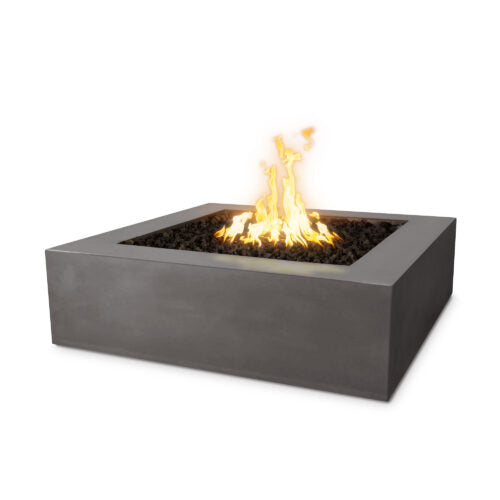 Quad Square GFRC Concrete Fire Pit – 36″ or 42″ × 65k BTU, Multiple Ignitions