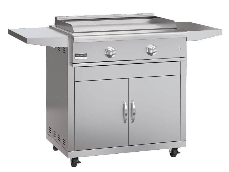 Broilmaster B-Series 32″ Freestanding Gas Griddle – 36,000 BTU, 304 SS, Cart Option