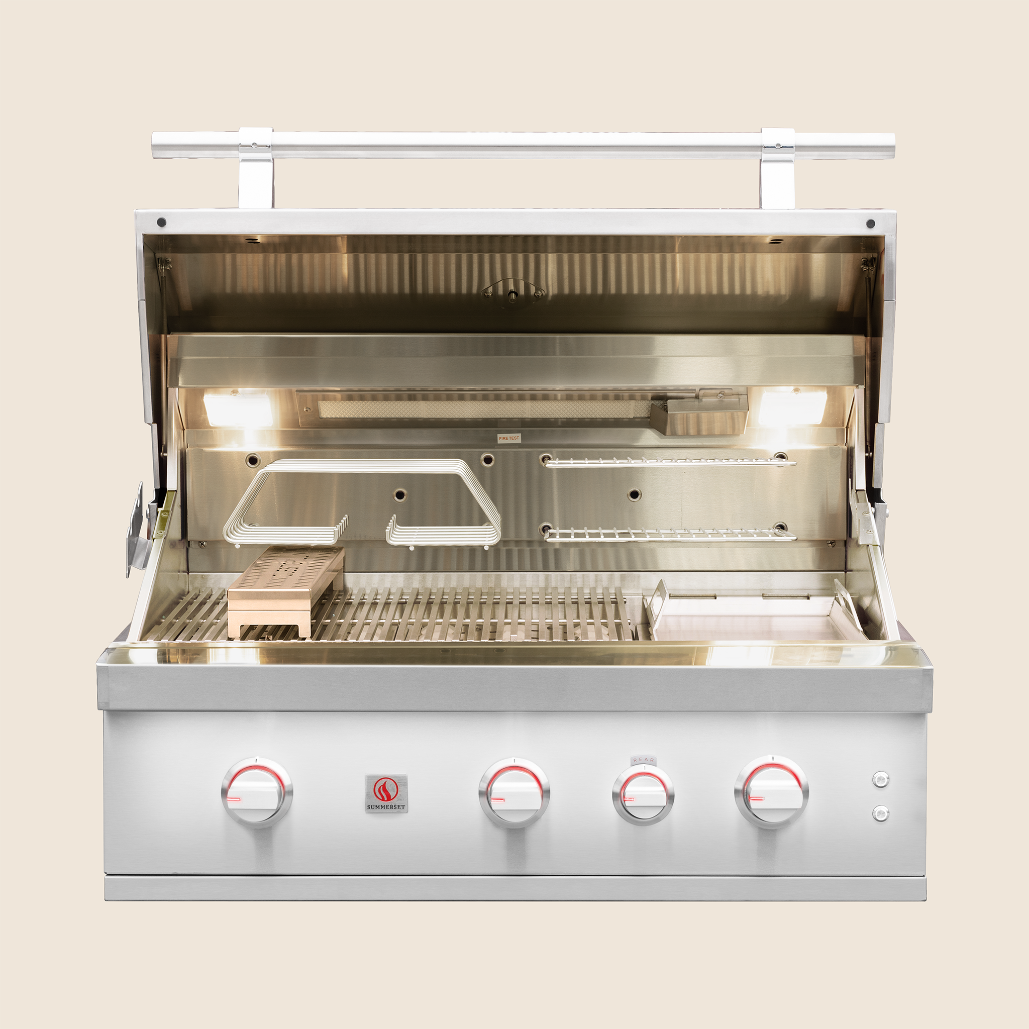 Summerset Quest 36″ Built-In Gas Grill QST36 w/ Infrared Back Burner & Accessory Package