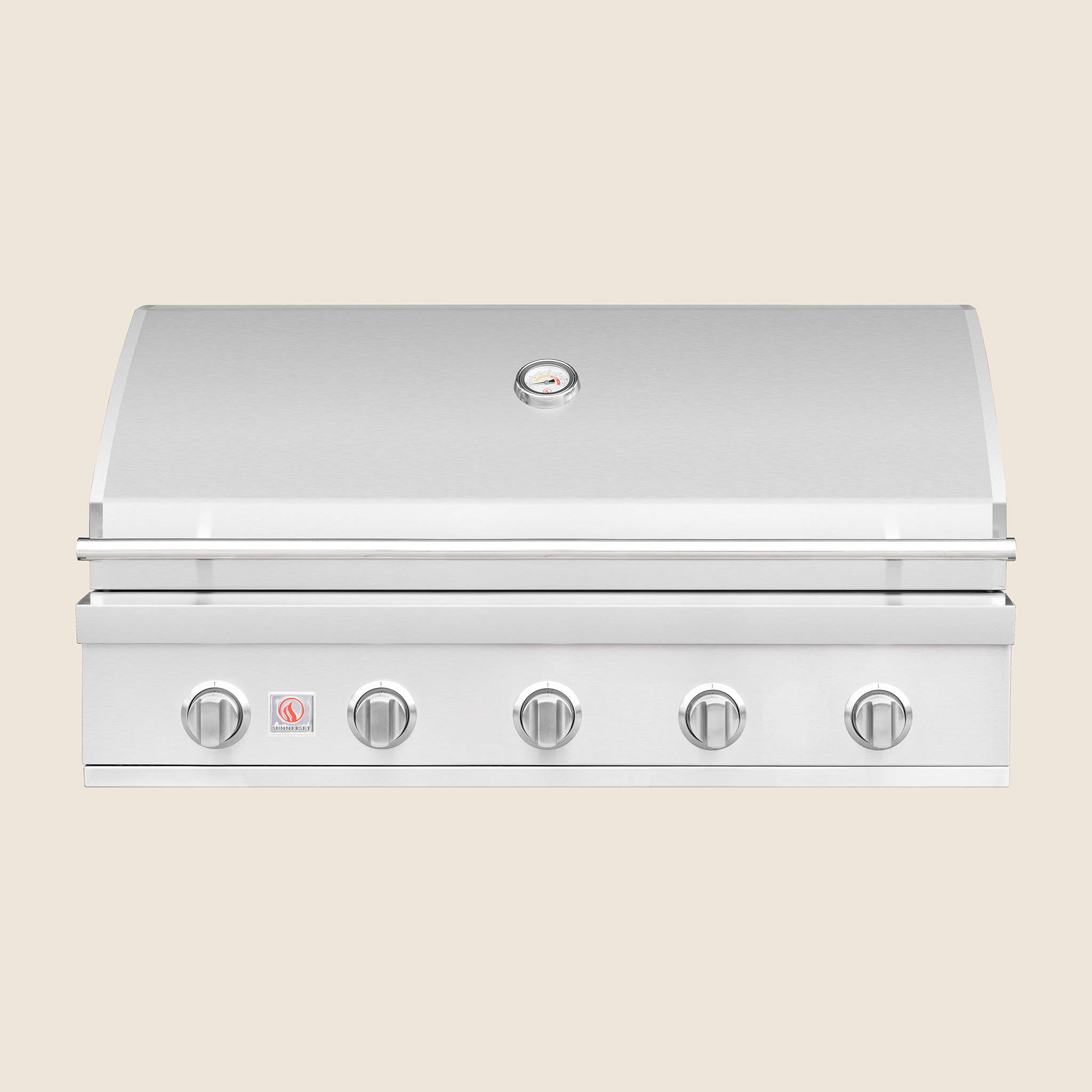 Summerset Sizzler 40″ 5-Burner Built-In Gas Grill w/ Rear Infrared Burner (Model SIZ40-NG/LP)