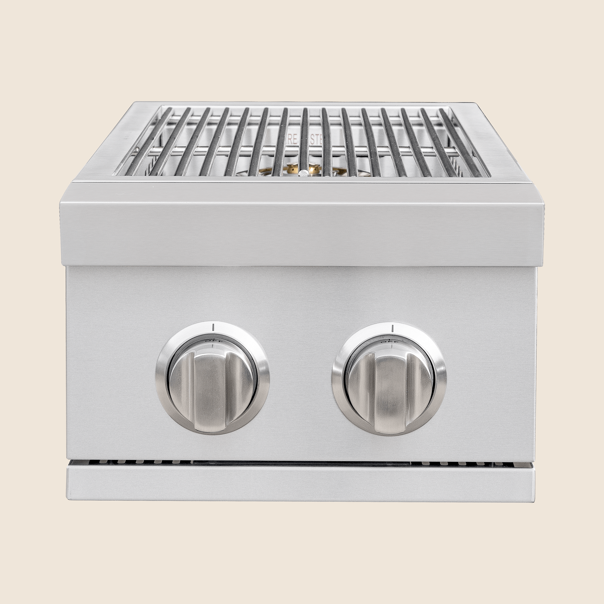Summerset SB2 Sizzler Double Side Burner – 24,000 BTU, 443 SS, Built-In