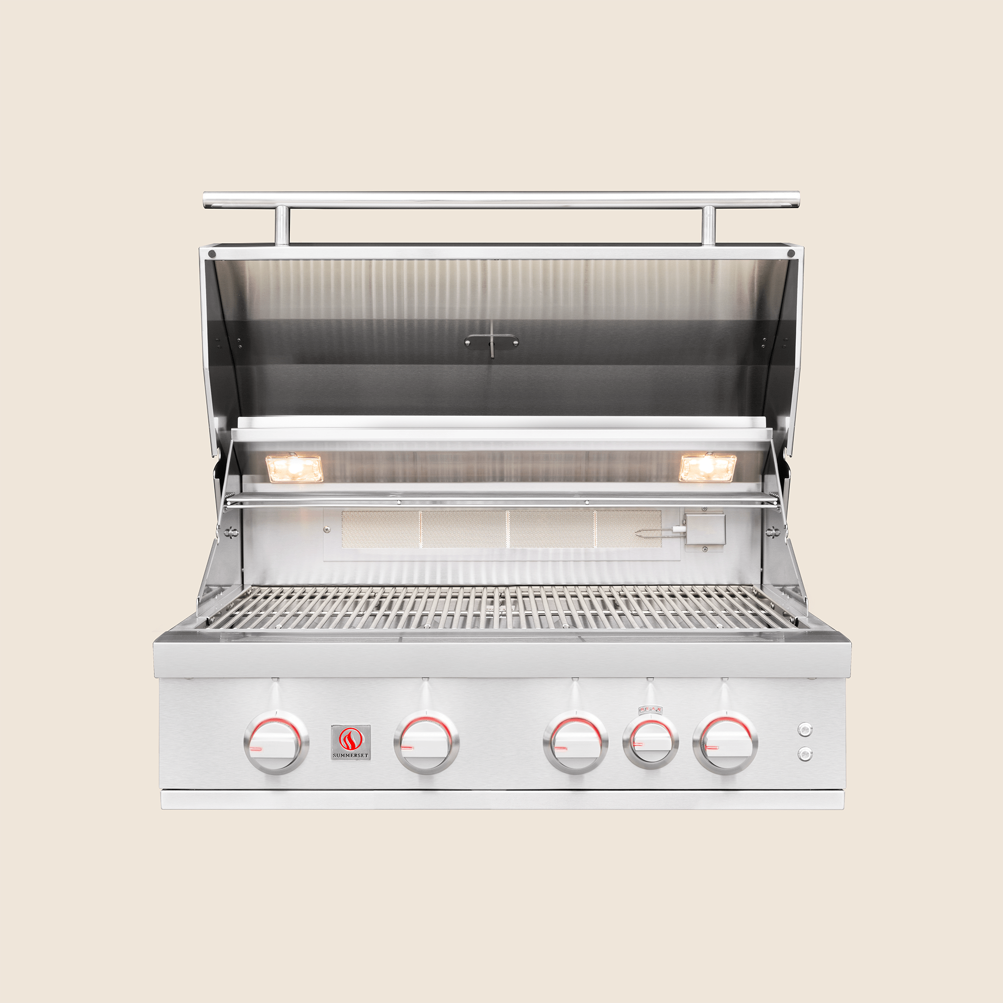 Summerset Sizzler Pro 32″ Built-In Gas Grill SZRPRO32 w/ Infrared Back Burner & LED Lighting