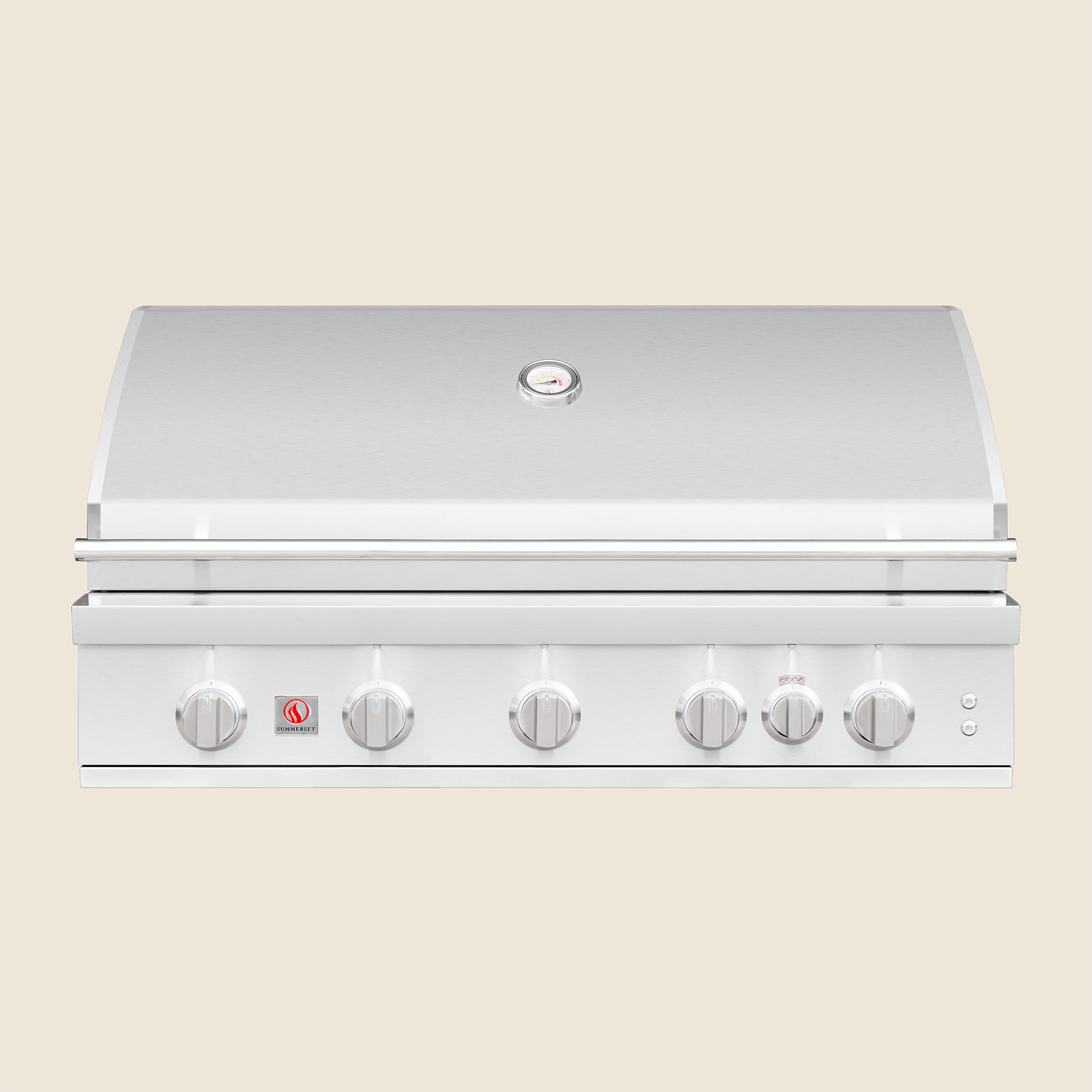 Summerset Sizzler Pro 40″ 5-Burner Built-In Gas Grill w/ Rear Infrared Burner (Model SIZPRO40)