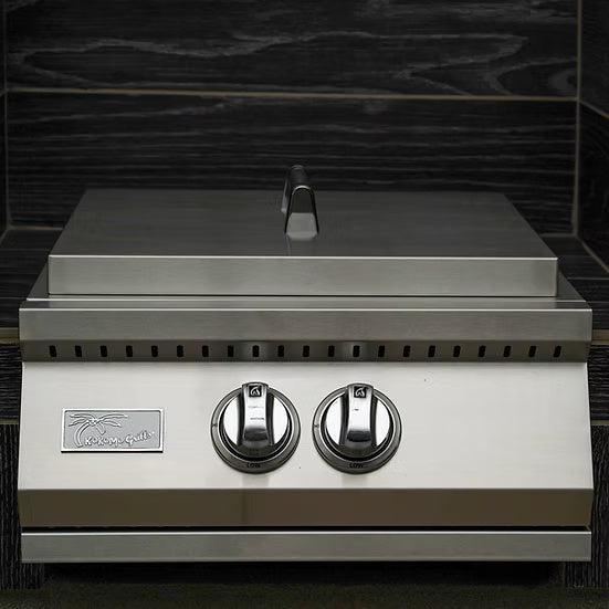 Kokomo KO-PB Built-In Power Burner w/ Removable Wok Grate – 60,000 BTU, 304 SS