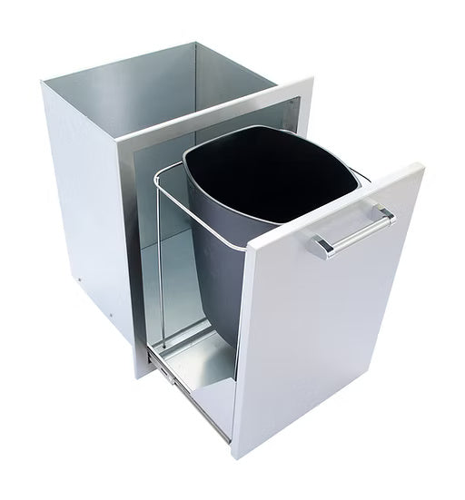 Kokomo KO-TRHD Trash/Propane Pull-Out Drawer – 304 SS Built-In Outdoor Storage
