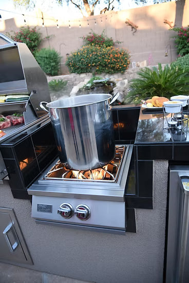 Kokomo KO-PB 18⅞″ Built-In Power Burner w/ Removable Wok Grate – Premium