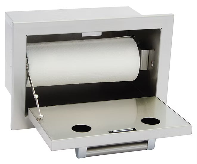 Kokomo KO-ATH Stainless Steel Paper Towel Holder – Vertical/Horizontal Built-In