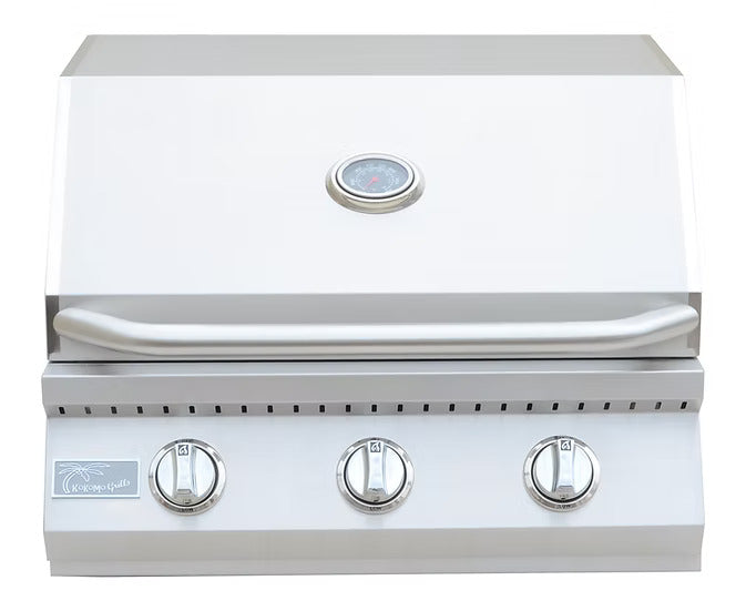Kokomo KO-BAK4BG 32″ Built-In Gas Grill w/ 4 Burners & Infrared Back Burner (304 Stainless)