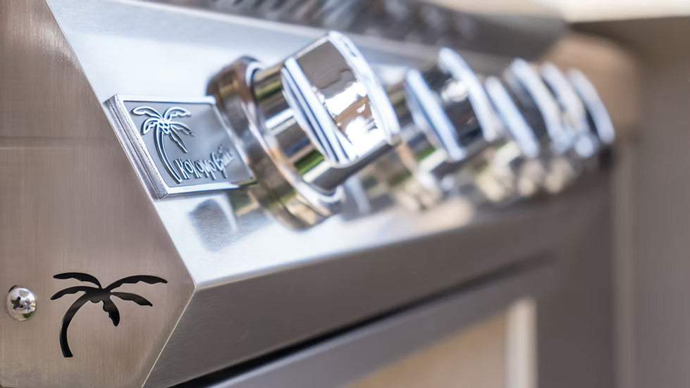 Kokomo KO-BAK4BG 32″ Built-In Gas Grill w/ 4 Burners & Infrared Back Burner (304 Stainless)