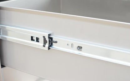 Kokomo Stainless Steel Double Drawer