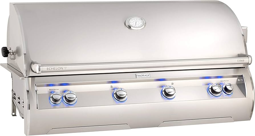 Fire Magic Echelon Diamond E1060i 48″ Built-In Gas Grill Head w/ Digital Thermometer & Back-Burner