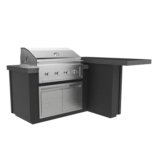 The Outdoor Plus Alta 72L BBQ Island – L-Shaped Outdoor Kitchen DG-72L-ALTA