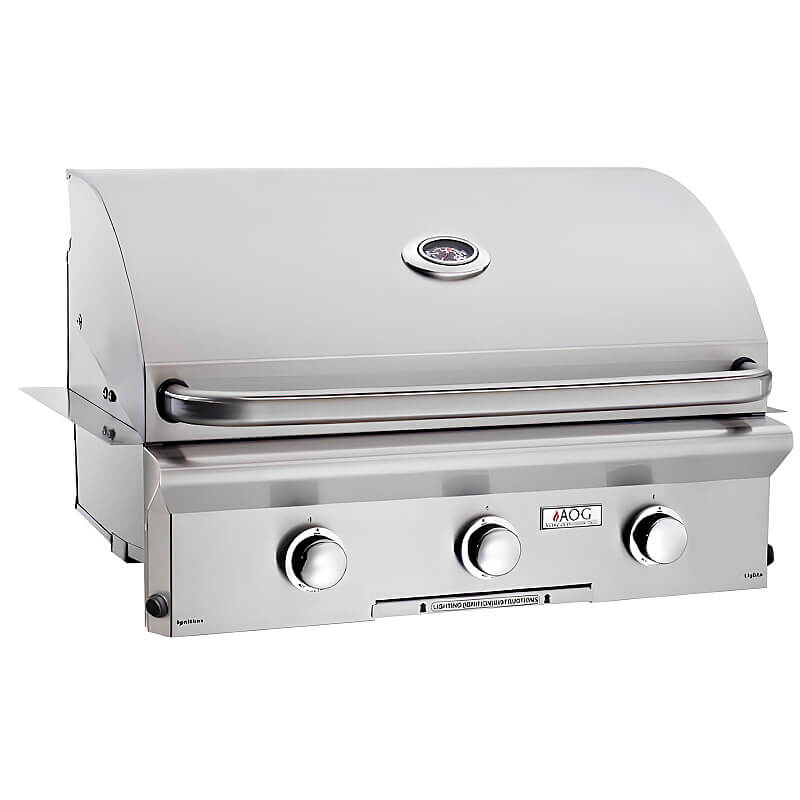American Outdoor Grill L-Series 30″ Built-In Gas Grill (30NBL-00SP) w/ Halogen Lights
