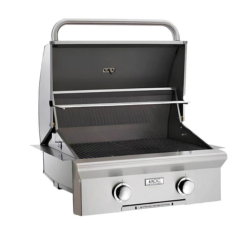 American Outdoor Grill T-Series 24″ 2-Burner Built-In Gas Grill (Model 24NBT-00SP)