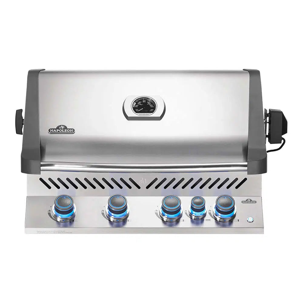 Napoleon Prestige PRO 500 RB 5-Burner Built-In Gas Grill w/ Rear Infrared Burner