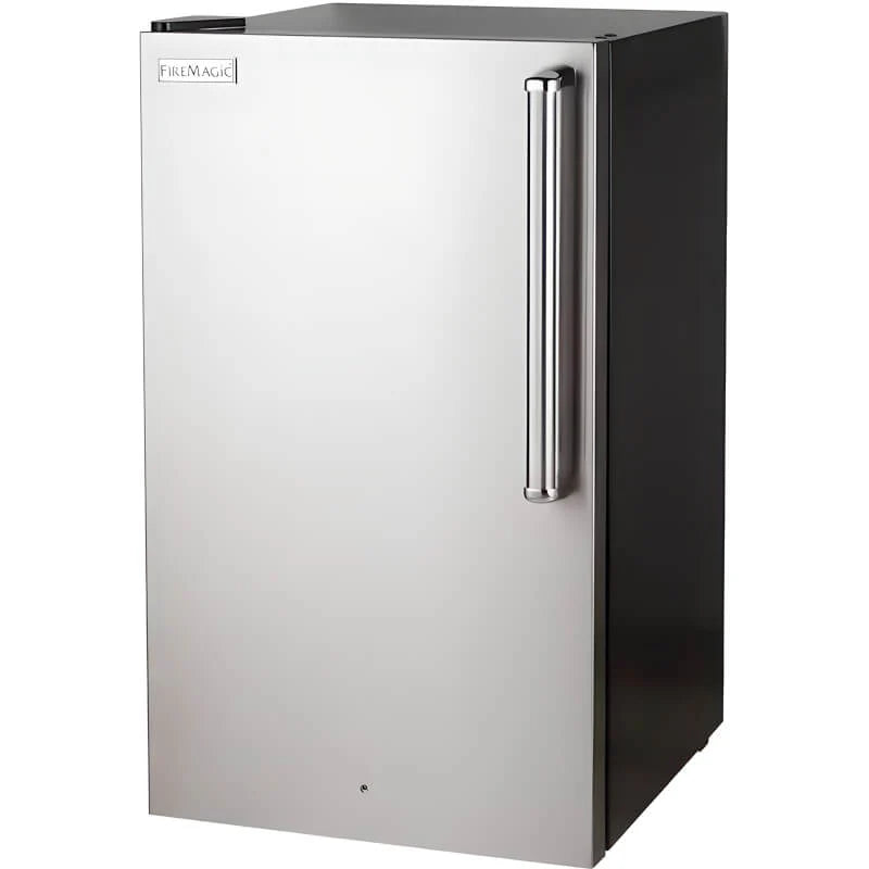 Fire Magic 3598-DR 20″ Premium Compact Refrigerator – 4.0 Cu Ft, Reversible Lock Door