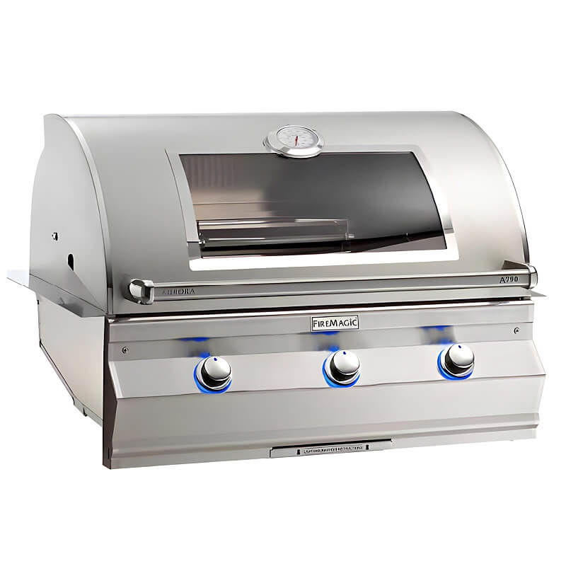 Fire Magic Aurora A790i 36″ Built-In Gas Grill w/ Infrared Burner & Analog Thermometer