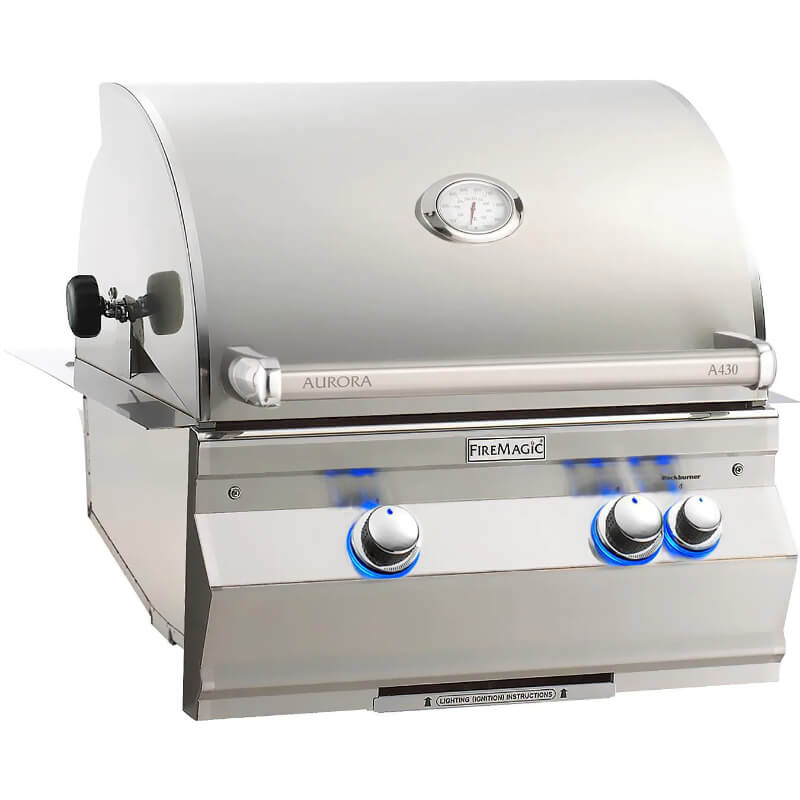 Fire Magic Aurora A430i 24″ Built-In Gas Grill w/ Analog Thermometer
