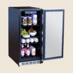 Summerset RFR-15S 15″ Outdoor-Rated Refrigerator – 3.2 Cu Ft, Front-Vented