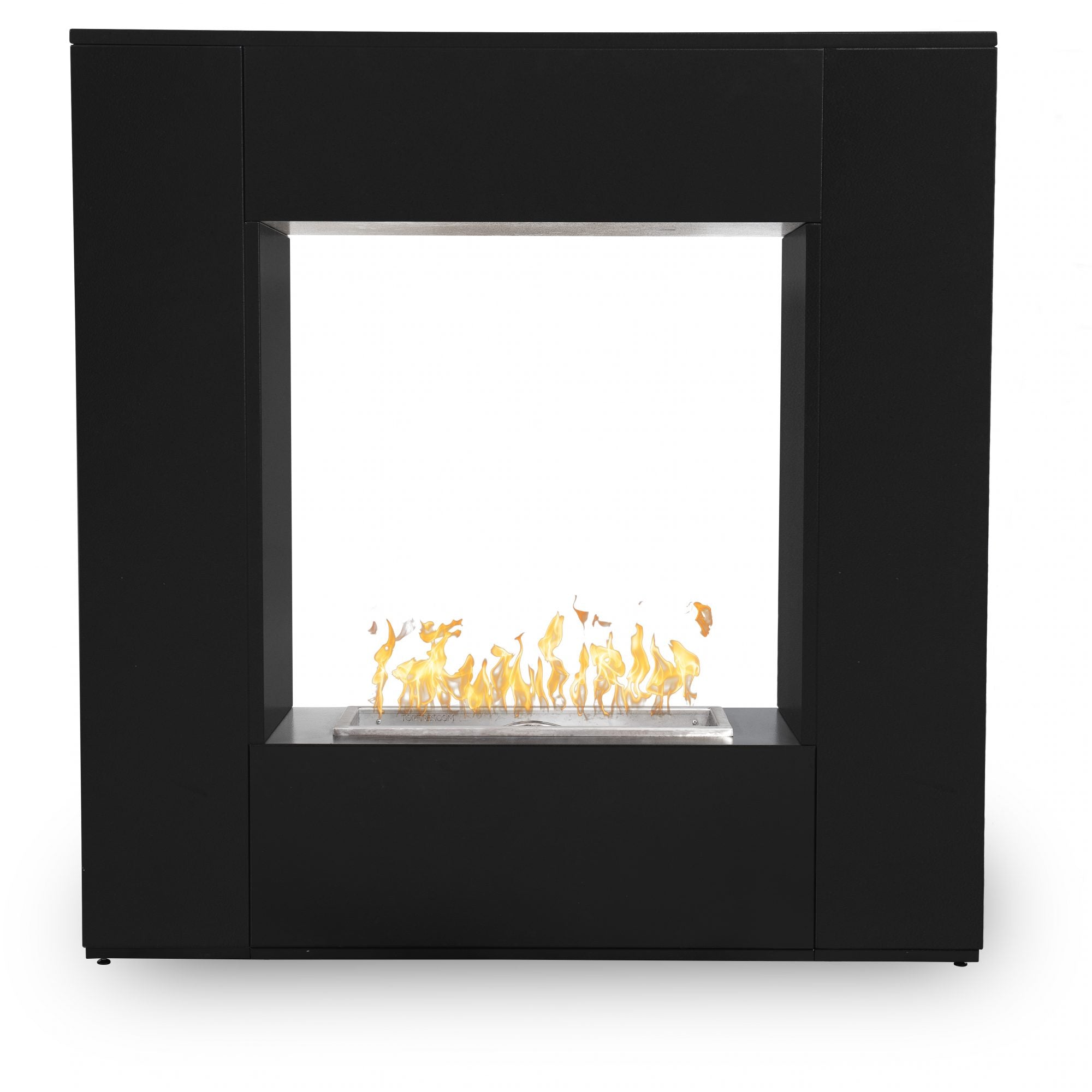 The Williams Outdoor Fireplace – Powder-Coated Metal, TFL-WILL, Customizable, U.S.A