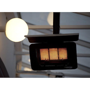 Bromic Tungsten Smart-Heat™ 300 Series Gas Heater – 26,000 BTU, Natural Gas, Matte Black