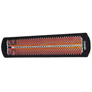 Bromic Tungsten Smart-Heat™ 3000 W Electric Heater – Single Element, 56″, Industrial Black/White