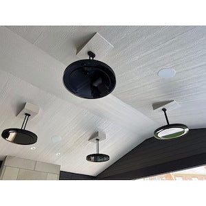 Bromic Eclipse Smart-Heat™ 2900W Electric Pendant Heater – Black, LED, 121 ft² Coverage