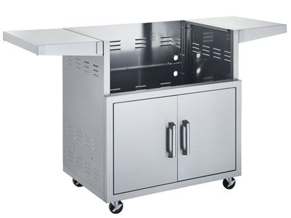Broilmaster B-Series Deluxe 32″ Marine Grade Freestanding Grill – Rear Infrared Rotisserie, 56,000 BTU