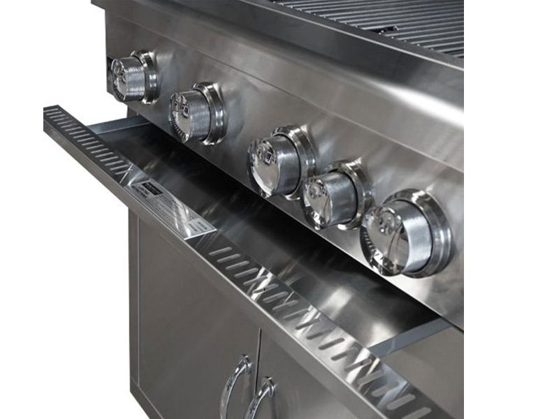Broilmaster B-Series Deluxe 32″ Marine Grade Freestanding Grill – Rear Infrared Rotisserie, 56,000 BTU