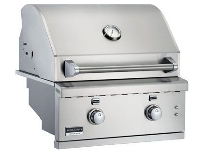 Broilmaster B-Series 25″ Freestanding Gas Grill – Stainless Steel, Made in USA