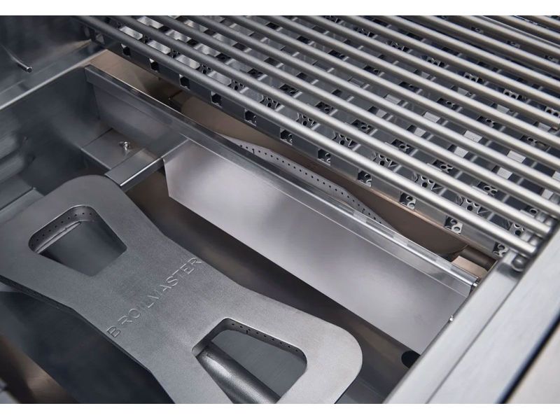 Broilmaster B-Series Deluxe 32″ Marine Grade Freestanding Grill – Rear Infrared Rotisserie, 56,000 BTU
