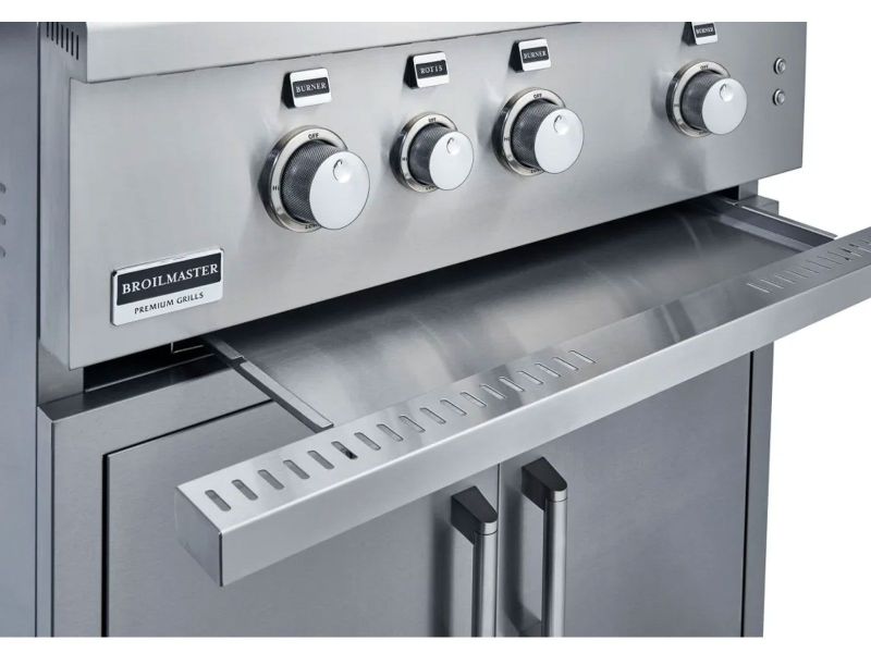 Broilmaster G-Series 34″ Built-In Gas Grill (BSG343N) with Rotisserie Infrared Burner