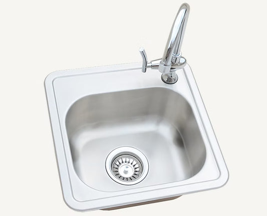 Kokomo Built in 15x15 Outdoor Kitchen Sink