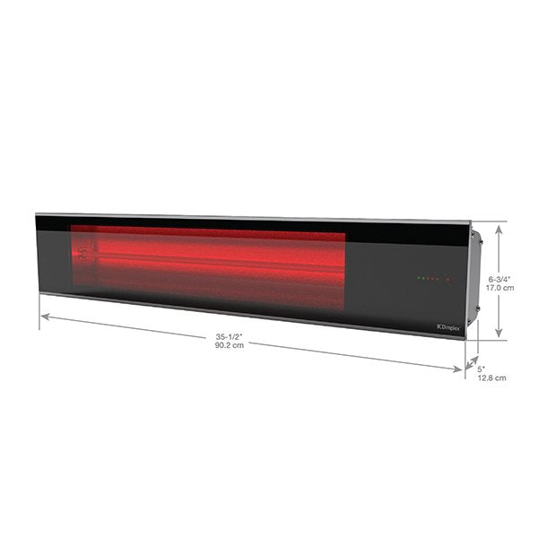 Dimplex DIR Series 36″ Electric Infrared Heater – 1800 W, IP65 Rated