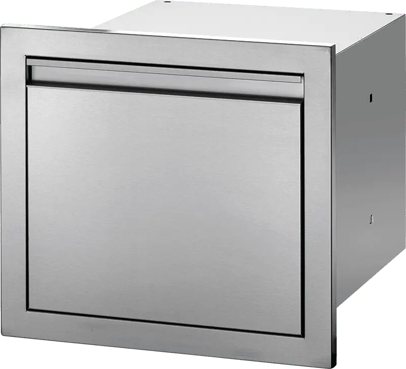 Napoleon BI-1816-1DR 18″ × 16″ Stainless Steel Large Single Drawer – Soft-Close