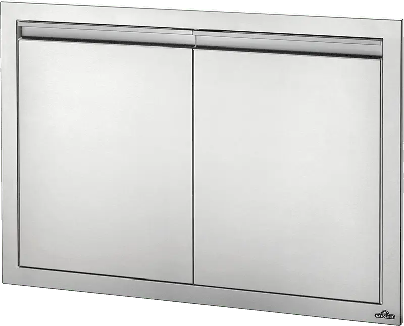 Napoleon Stainless Steel Large Double Door 36"x 24"