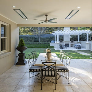 Bromic Platinum Smart-Heat™ 33″ Electric Heater – 2300 W, Wall or Ceiling Mount