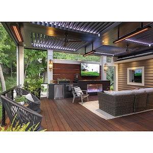 Bromic Tungsten Smart-Heat™ 2000 W Single-Element Electric Heater – 65 ft² Coverage